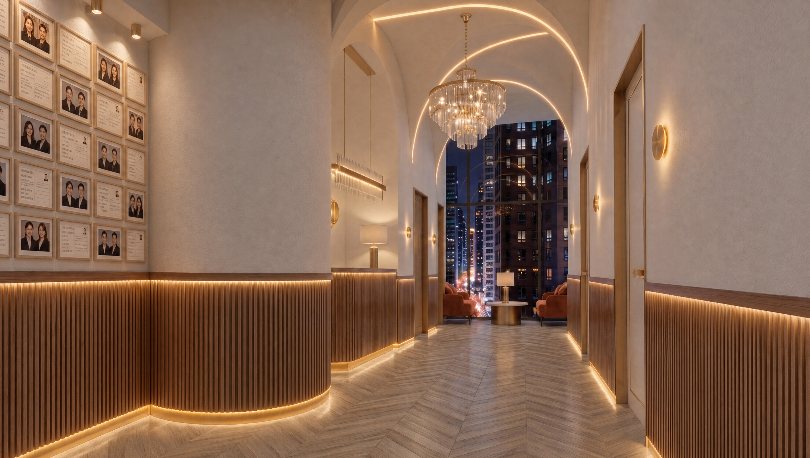 Entrance and plaza render